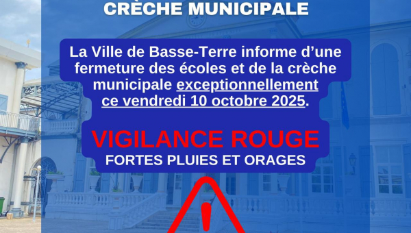 Vigilance rouge : fermeture école 
